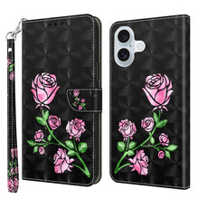 Load image into Gallery viewer, 3D Painted Leather Phone Case, For iPhone 16 Pro Max, For iPhone 16 Pro, For iPhone 16 Plus, For iPhone 16