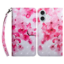 Load image into Gallery viewer, 3D Painted Leather Phone Case, For iPhone 16 Pro Max, For iPhone 16 Pro, For iPhone 16 Plus, For iPhone 16