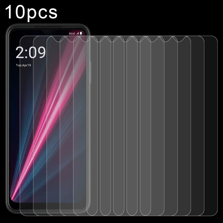 10pcs 0.26mm 9H 2.5D Tempered Glass Film, For T-Mobile REVVL 8 Pro 5G, For T-Mobile REVVL 8 5G, For T-Mobile Revvl 7 Pro 5G, For T-Mobile Revvl 7 5G, For T-Mobile T Phone 2 5G, For T-Mobile T Phone 2 Pro 5G, For T-Mobile REVVL 6x pro                   ...