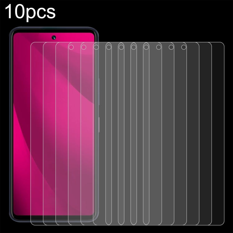 10pcs 0.26mm 9H 2.5D Tempered Glass Film, For T-Mobile REVVL 8 Pro 5G, For T-Mobile REVVL 8 5G, For T-Mobile Revvl 7 Pro 5G, For T-Mobile Revvl 7 5G, For T-Mobile T Phone 2 5G, For T-Mobile T Phone 2 Pro 5G, For T-Mobile REVVL 6x pro                   ...