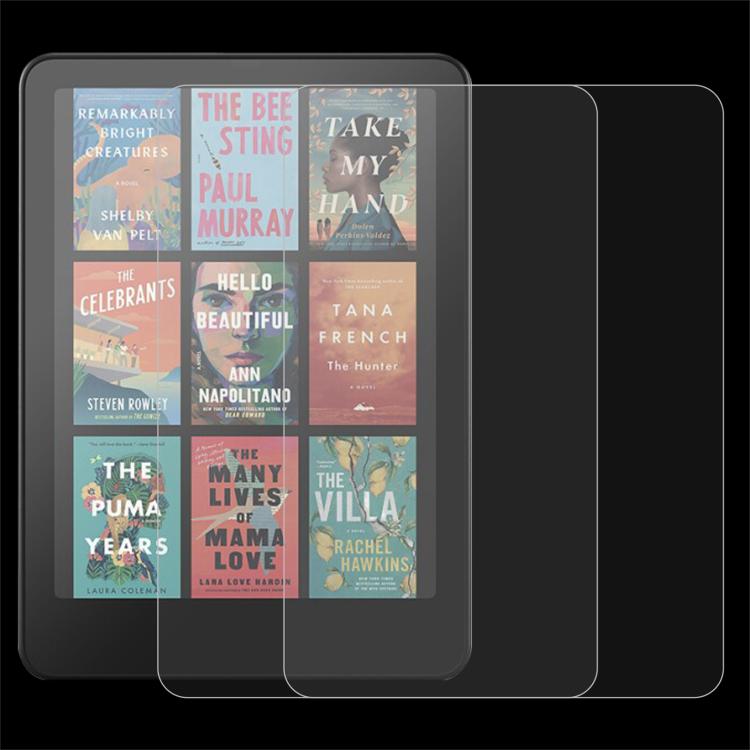 2pcs 9H 0.3mm Explosion-proof Tempered Glass Film, For Amazon Kindle Paperwhite 12th Gen 2024, For Amazon Kindle Fire HD8 2024, For Amazon Kindle Scribe 10.2 2022, For Amazon Fire HD10 2023 / 2021, For Amazon Kindle 2024 6.0                            ...