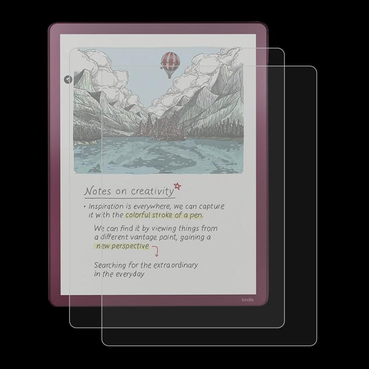 2pcs 9H 0.3mm Explosion-proof Tempered Glass Film, For Amazon Kindle Paperwhite 12th Gen 2024, For Amazon Kindle Fire HD8 2024, For Amazon Kindle Scribe 10.2 2022, For Amazon Fire HD10 2023 / 2021, For Amazon Kindle 2024 6.0                            ...