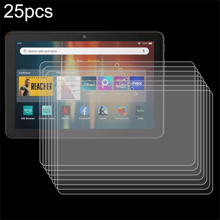 25pcs 9H 0.3mm Explosion-proof Tempered Glass Film, For Amazon Kindle Paperwhite 12th Gen 2024, For Amazon Kindle Fire HD8 2024, For Amazon Kindle Scribe 10.2 2022, For Amazon Fire HD10 2023 / 2021, For Amazon Kindle 2024 6.0                           ...