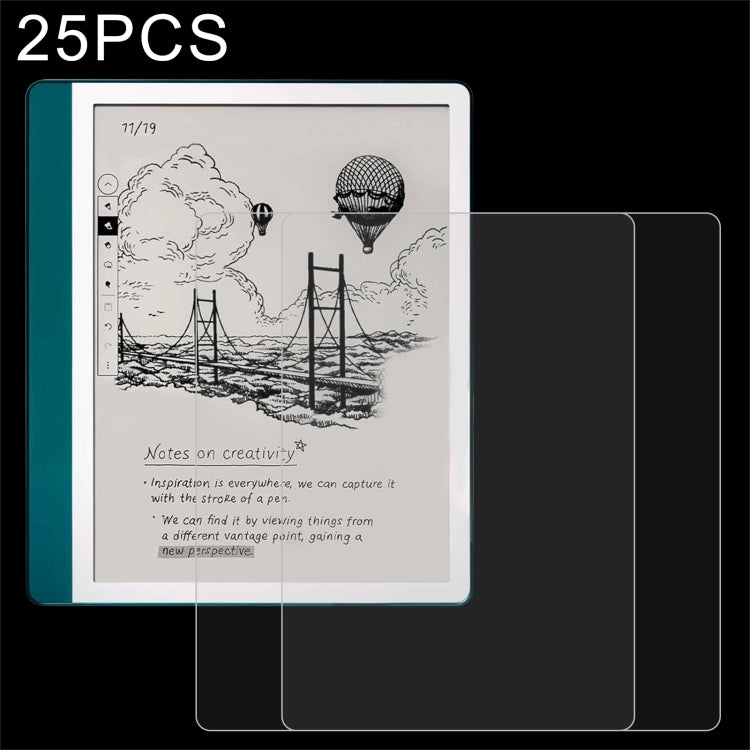 25pcs 9H 0.3mm Explosion-proof Tempered Glass Film, For Amazon Kindle Paperwhite 12th Gen 2024, For Amazon Kindle Fire HD8 2024, For Amazon Kindle Scribe 10.2 2022, For Amazon Fire HD10 2023 / 2021, For Amazon Kindle 2024 6.0                           ...