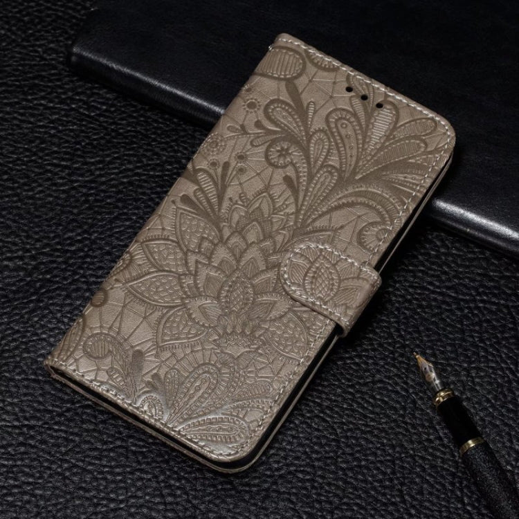 Lace Flower Embossing Flip Leather Phone Case, For iPhone 16, For iPhone 15 Pro Max, For iPhone 15 Pro, For iPhone 15 Plus, For iPhone 15
