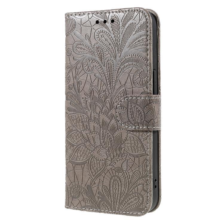 Lace Flower Embossing Flip Leather Phone Case, For iPhone 18 Pro / 17 Pro, For iPhone 18 Pro Max / 17 Pro Max, For iPhone 17e / 16e, For iPhone 17, For iPhone Air, For iPhone 16 Pro Max, For iPhone 16 Pro, For iPhone 16 Plus