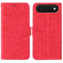 Load image into Gallery viewer, Lace Flower Embossing Flip Leather Phone Case, For iPhone 17e / 16e, For iPhone 17 Pro Max, For iPhone 17 Pro, For iPhone 17, For iPhone Air, For iPhone 16 Pro Max, For iPhone 16 Pro, For iPhone 16 Plus