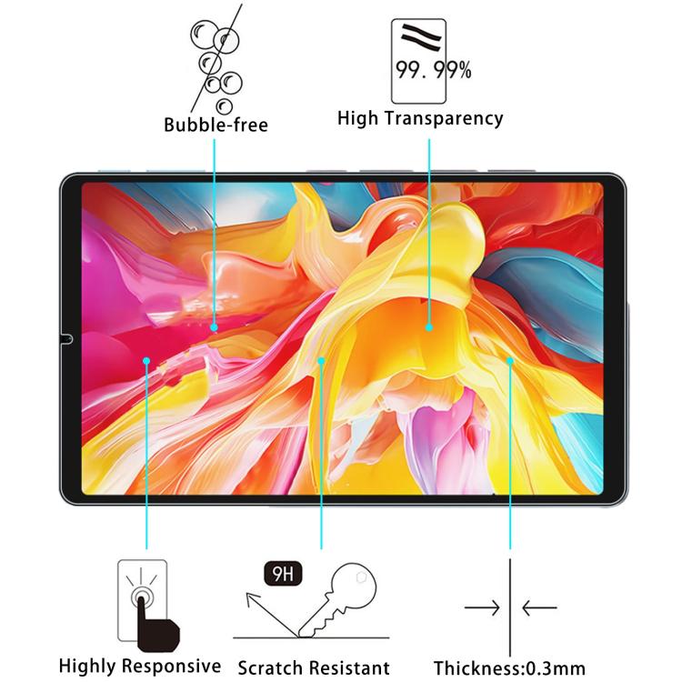 2pcs 9H 0.3mm Explosion-proof Tempered Glass Film, For Teclast T50 mini 8.7, For Teclast T65 2026&2025 / T65 Plus, For Teclast ArtPad Pro 12.7, For Teclast Artpad Air 11 inch, For Teclast T60 11.95 / T60 Pro 12 inch, For Teclast M50 mini 8.7           ...