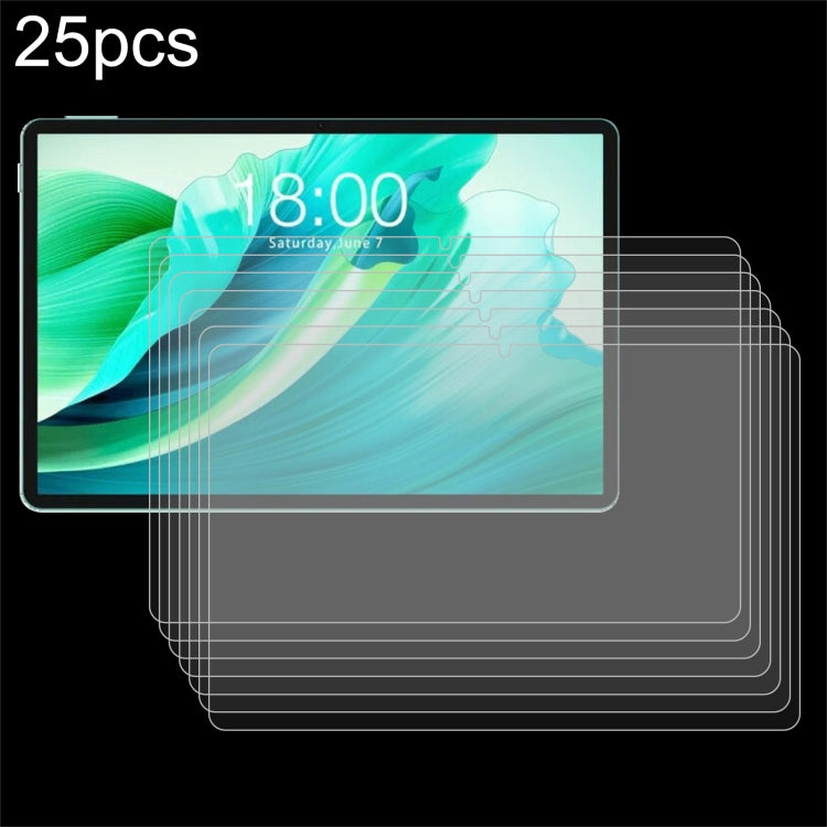 25pcs 9H 0.3mm Explosion-proof Tempered Glass Film, For Teclast T50 mini 8.7, For Teclast T65 2026&2025 / T65 Plus, For Teclast ArtPad Pro 12.7, For Teclast Artpad Air 11 inch, For Teclast T60 11.95 / T60 Pro 12 inch, For Teclast M50 mini 8.7          ...
