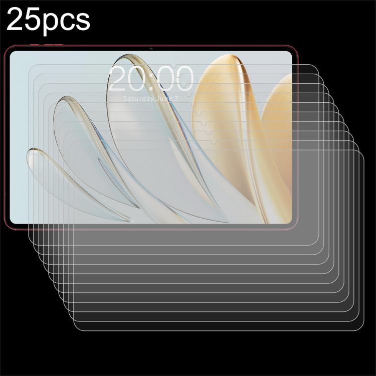 25pcs 9H 0.3mm Explosion-proof Tempered Glass Film, For Teclast T50 mini 8.7, For Teclast T65 2026&2025 / T65 Plus, For Teclast ArtPad Pro 12.7, For Teclast Artpad Air 11 inch, For Teclast T60 11.95 / T60 Pro 12 inch, For Teclast M50 mini 8.7          ...