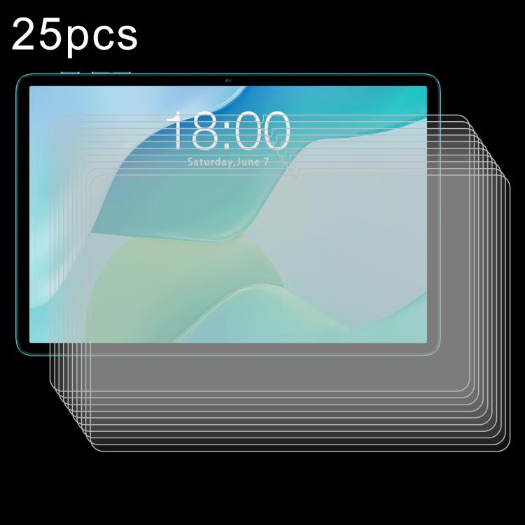 25pcs 9H 0.3mm Explosion-proof Tempered Glass Film, For Teclast T50 mini 8.7, For Teclast T65 2026&2025 / T65 Plus, For Teclast ArtPad Pro 12.7, For Teclast Artpad Air 11 inch, For Teclast T60 11.95 / T60 Pro 12 inch, For Teclast M50 mini 8.7          ...