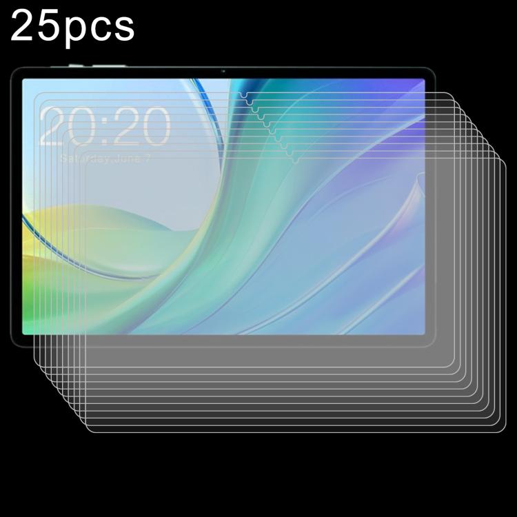 25pcs 9H 0.3mm Explosion-proof Tempered Glass Film, For Teclast T50 mini 8.7, For Teclast T65 2026&2025 / T65 Plus, For Teclast ArtPad Pro 12.7, For Teclast Artpad Air 11 inch, For Teclast T60 11.95 / T60 Pro 12 inch, For Teclast M50 mini 8.7          ...