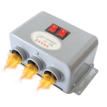 Load image into Gallery viewer, Car 3-hole Electric Heater Demister Defroster, DC 12V, DC 24V