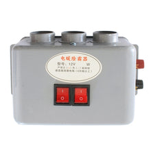 Load image into Gallery viewer, Car 3-hole Electric Heater Demister Defroster, DC 12V, DC 24V
