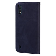 Load image into Gallery viewer, Frosted Business Magnetic Horizontal Flip PU Leather Case with Holder &amp; Card Slot &amp; Lanyard, For Samsung Galaxy A01, For Samsung Galaxy A7 (2018), For Samsung Galaxy A10, For Samsung Galaxy A10s, For Samsung Galaxy A11, For Samsung Galaxy A20s         ...