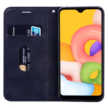 Load image into Gallery viewer, Frosted Business Magnetic Horizontal Flip PU Leather Case with Holder &amp; Card Slot &amp; Lanyard, For Samsung Galaxy A01, For Samsung Galaxy A7 (2018), For Samsung Galaxy A10, For Samsung Galaxy A10s, For Samsung Galaxy A11, For Samsung Galaxy A20s         ...