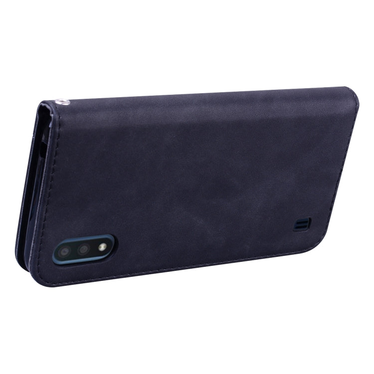 Frosted Business Magnetic Horizontal Flip PU Leather Case with Holder & Card Slot & Lanyard, For Samsung Galaxy A01, For Samsung Galaxy A7 (2018), For Samsung Galaxy A10, For Samsung Galaxy A10s, For Samsung Galaxy A11, For Samsung Galaxy A20s         ...