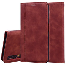 Load image into Gallery viewer, Frosted Business Magnetic Horizontal Flip PU Leather Case with Holder &amp; Card Slot &amp; Lanyard, For Samsung Galaxy A01, For Samsung Galaxy A7 (2018), For Samsung Galaxy A10, For Samsung Galaxy A10s, For Samsung Galaxy A11, For Samsung Galaxy A20s         ...