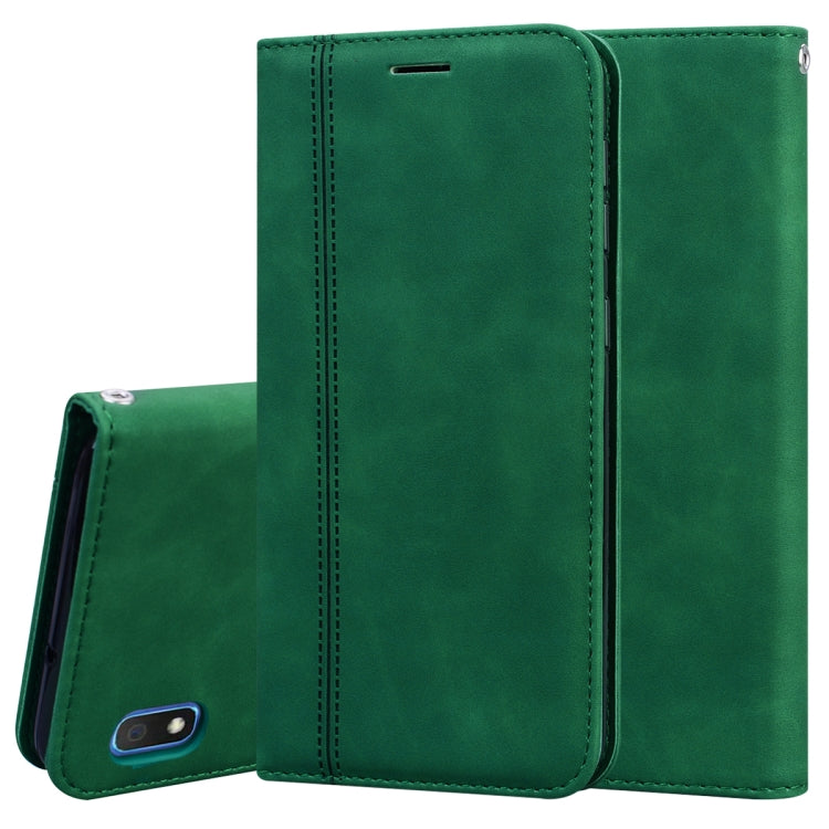 Frosted Business Magnetic Horizontal Flip PU Leather Case with Holder & Card Slot & Lanyard, For Samsung Galaxy A01, For Samsung Galaxy A7 (2018), For Samsung Galaxy A10, For Samsung Galaxy A10s, For Samsung Galaxy A11, For Samsung Galaxy A20s         ...