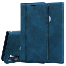 Load image into Gallery viewer, Frosted Business Magnetic Horizontal Flip PU Leather Case with Holder &amp; Card Slot &amp; Lanyard, For Samsung Galaxy A01, For Samsung Galaxy A7 (2018), For Samsung Galaxy A10, For Samsung Galaxy A10s, For Samsung Galaxy A11, For Samsung Galaxy A20s         ...
