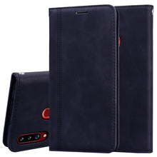 Load image into Gallery viewer, Frosted Business Magnetic Horizontal Flip PU Leather Case with Holder &amp; Card Slot &amp; Lanyard, For Samsung Galaxy A01, For Samsung Galaxy A7 (2018), For Samsung Galaxy A10, For Samsung Galaxy A10s, For Samsung Galaxy A11, For Samsung Galaxy A20s         ...