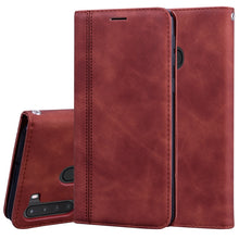 Load image into Gallery viewer, Frosted Business Magnetic Horizontal Flip PU Leather Case with Holder &amp; Card Slot &amp; Lanyard, For Samsung Galaxy A01, For Samsung Galaxy A7 (2018), For Samsung Galaxy A10, For Samsung Galaxy A10s, For Samsung Galaxy A11, For Samsung Galaxy A20s         ...