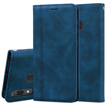 Load image into Gallery viewer, Frosted Business Magnetic Horizontal Flip PU Leather Case with Holder &amp; Card Slot &amp; Lanyard, For Samsung Galaxy A01, For Samsung Galaxy A7 (2018), For Samsung Galaxy A10, For Samsung Galaxy A10s, For Samsung Galaxy A11, For Samsung Galaxy A20s         ...