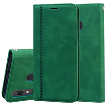 Load image into Gallery viewer, Frosted Business Magnetic Horizontal Flip PU Leather Case with Holder &amp; Card Slot &amp; Lanyard, For Samsung Galaxy A01, For Samsung Galaxy A7 (2018), For Samsung Galaxy A10, For Samsung Galaxy A10s, For Samsung Galaxy A11, For Samsung Galaxy A20s         ...