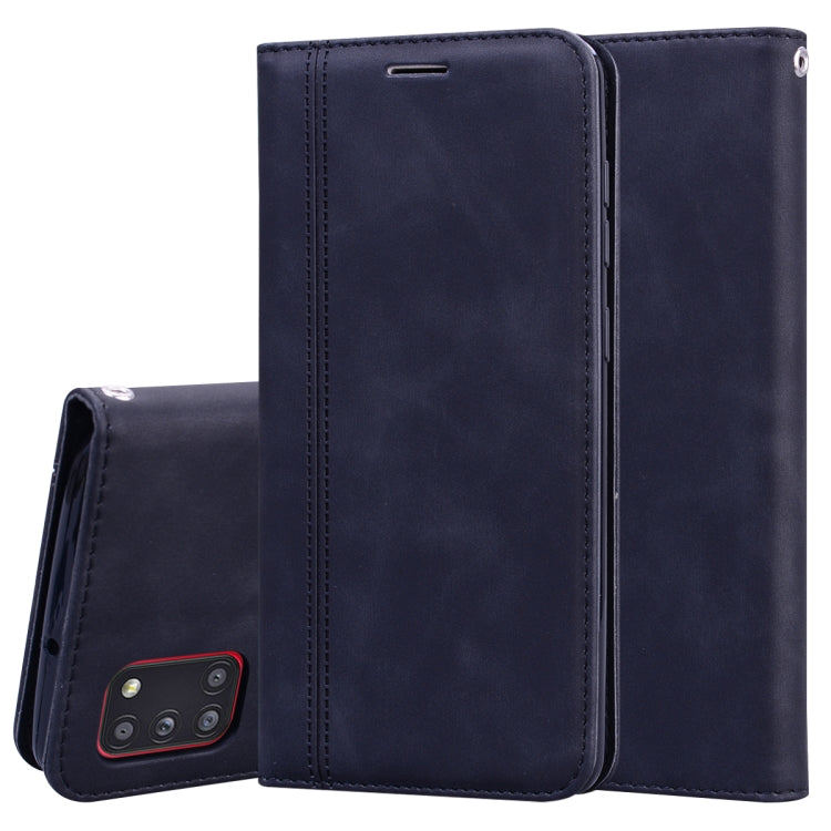Frosted Business Magnetic Horizontal Flip PU Leather Case with Holder & Card Slot & Lanyard, For Samsung Galaxy A01, For Samsung Galaxy A7 (2018), For Samsung Galaxy A10, For Samsung Galaxy A10s, For Samsung Galaxy A11, For Samsung Galaxy A20s         ...