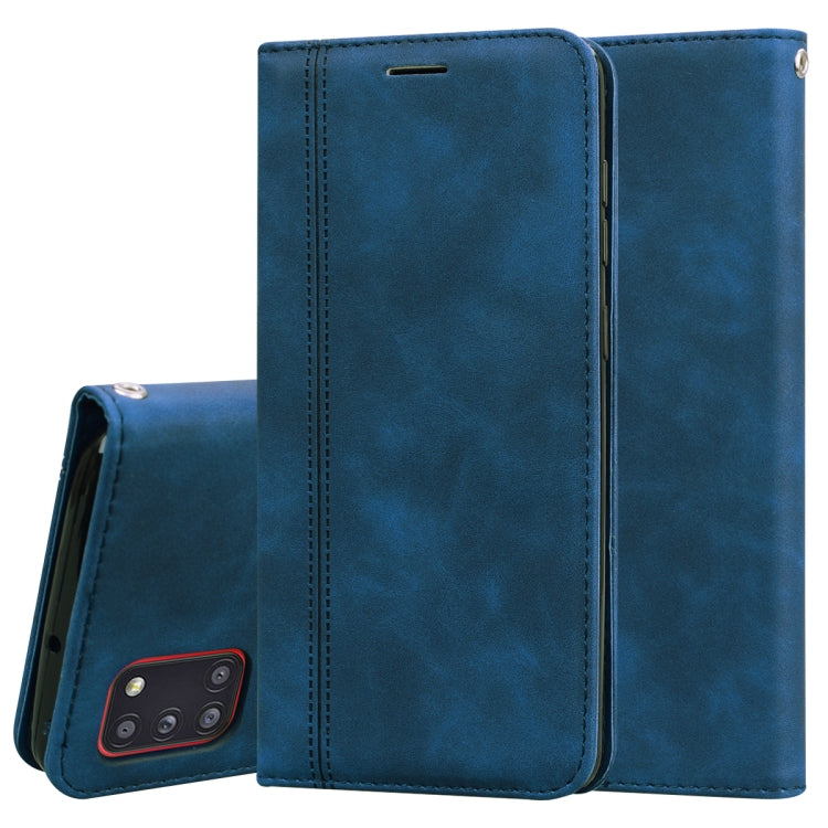 Frosted Business Magnetic Horizontal Flip PU Leather Case with Holder & Card Slot & Lanyard, For Samsung Galaxy A01, For Samsung Galaxy A7 (2018), For Samsung Galaxy A10, For Samsung Galaxy A10s, For Samsung Galaxy A11, For Samsung Galaxy A20s         ...