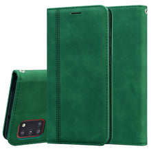 Load image into Gallery viewer, Frosted Business Magnetic Horizontal Flip PU Leather Case with Holder &amp; Card Slot &amp; Lanyard, For Samsung Galaxy A01, For Samsung Galaxy A7 (2018), For Samsung Galaxy A10, For Samsung Galaxy A10s, For Samsung Galaxy A11, For Samsung Galaxy A20s         ...