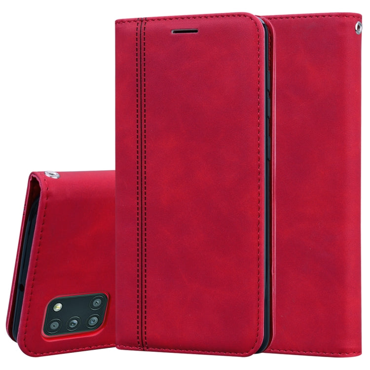 Frosted Business Magnetic Horizontal Flip PU Leather Case with Holder & Card Slot & Lanyard, For Samsung Galaxy A01, For Samsung Galaxy A7 (2018), For Samsung Galaxy A10, For Samsung Galaxy A10s, For Samsung Galaxy A11, For Samsung Galaxy A20s         ...