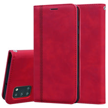 Load image into Gallery viewer, Frosted Business Magnetic Horizontal Flip PU Leather Case with Holder &amp; Card Slot &amp; Lanyard, For Samsung Galaxy A01, For Samsung Galaxy A7 (2018), For Samsung Galaxy A10, For Samsung Galaxy A10s, For Samsung Galaxy A11, For Samsung Galaxy A20s         ...
