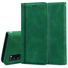 Load image into Gallery viewer, Frosted Business Magnetic Horizontal Flip PU Leather Case with Holder &amp; Card Slot &amp; Lanyard, For Samsung Galaxy A01, For Samsung Galaxy A7 (2018), For Samsung Galaxy A10, For Samsung Galaxy A10s, For Samsung Galaxy A11, For Samsung Galaxy A20s         ...