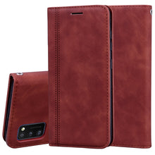 Load image into Gallery viewer, Frosted Business Magnetic Horizontal Flip PU Leather Case with Holder &amp; Card Slot &amp; Lanyard, For Samsung Galaxy A01, For Samsung Galaxy A7 (2018), For Samsung Galaxy A10, For Samsung Galaxy A10s, For Samsung Galaxy A11, For Samsung Galaxy A20s         ...