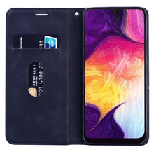 Load image into Gallery viewer, Frosted Business Magnetic Horizontal Flip PU Leather Case with Holder &amp; Card Slot &amp; Lanyard, For Samsung Galaxy A50, For Samsung Galaxy A51, For Samsung Galaxy A70, For Samsung Galaxy A71