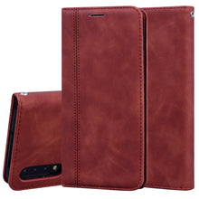 Load image into Gallery viewer, Frosted Business Magnetic Horizontal Flip PU Leather Case with Holder &amp; Card Slot &amp; Lanyard, For Samsung Galaxy A50, For Samsung Galaxy A51, For Samsung Galaxy A70, For Samsung Galaxy A71