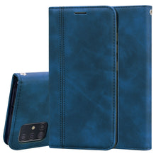 Load image into Gallery viewer, Frosted Business Magnetic Horizontal Flip PU Leather Case with Holder &amp; Card Slot &amp; Lanyard, For Samsung Galaxy A50, For Samsung Galaxy A51, For Samsung Galaxy A70, For Samsung Galaxy A71