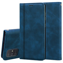 Load image into Gallery viewer, Frosted Business Magnetic Horizontal Flip PU Leather Case with Holder &amp; Card Slot &amp; Lanyard, For Samsung Galaxy A50, For Samsung Galaxy A51, For Samsung Galaxy A70, For Samsung Galaxy A71