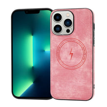 Load image into Gallery viewer, Side PU Hybrid TPU Magsafe Phone Case, For iPhone SE 2022 / 2020 / 8 / 7, For iPhone 13 Pro Max, For iPhone 13 Pro, For iPhone 13, For iPhone 12, For iPhone 12 Pro Max, For iPhone 12 Pro, For iPhone 11 Pro Max
