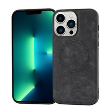 Load image into Gallery viewer, Side PU Hybrid TPU Magsafe Phone Case, For iPhone SE 2022 / 2020 / 8 / 7, For iPhone 13 Pro Max, For iPhone 13 Pro, For iPhone 13, For iPhone 12, For iPhone 12 Pro Max, For iPhone 12 Pro, For iPhone 11 Pro Max