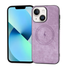 Load image into Gallery viewer, Side PU Hybrid TPU Magsafe Phone Case, For iPhone SE 2022 / 2020 / 8 / 7, For iPhone 13 Pro Max, For iPhone 13 Pro, For iPhone 13, For iPhone 12, For iPhone 12 Pro Max, For iPhone 12 Pro, For iPhone 11 Pro Max