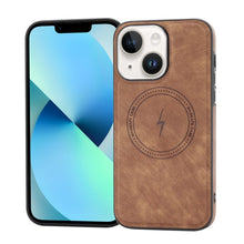 Load image into Gallery viewer, Side PU Hybrid TPU Magsafe Phone Case, For iPhone SE 2022 / 2020 / 8 / 7, For iPhone 13 Pro Max, For iPhone 13 Pro, For iPhone 13, For iPhone 12, For iPhone 12 Pro Max, For iPhone 12 Pro, For iPhone 11 Pro Max