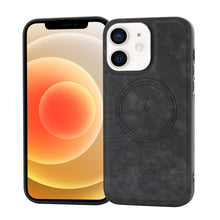 Load image into Gallery viewer, Side PU Hybrid TPU Magsafe Phone Case, For iPhone SE 2022 / 2020 / 8 / 7, For iPhone 13 Pro Max, For iPhone 13 Pro, For iPhone 13, For iPhone 12, For iPhone 12 Pro Max, For iPhone 12 Pro, For iPhone 11 Pro Max