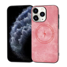 Load image into Gallery viewer, Side PU Hybrid TPU Magsafe Phone Case, For iPhone SE 2022 / 2020 / 8 / 7, For iPhone 13 Pro Max, For iPhone 13 Pro, For iPhone 13, For iPhone 12, For iPhone 12 Pro Max, For iPhone 12 Pro, For iPhone 11 Pro Max