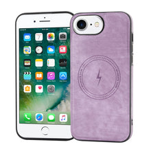 Load image into Gallery viewer, Side PU Hybrid TPU Magsafe Phone Case, For iPhone SE 2022 / 2020 / 8 / 7, For iPhone 13 Pro Max, For iPhone 13 Pro, For iPhone 13, For iPhone 12, For iPhone 12 Pro Max, For iPhone 12 Pro, For iPhone 11 Pro Max
