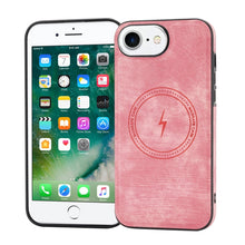 Load image into Gallery viewer, Side PU Hybrid TPU Magsafe Phone Case, For iPhone SE 2022 / 2020 / 8 / 7, For iPhone 13 Pro Max, For iPhone 13 Pro, For iPhone 13, For iPhone 12, For iPhone 12 Pro Max, For iPhone 12 Pro, For iPhone 11 Pro Max
