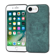 Load image into Gallery viewer, Side PU Hybrid TPU Magsafe Phone Case, For iPhone SE 2022 / 2020 / 8 / 7, For iPhone 13 Pro Max, For iPhone 13 Pro, For iPhone 13, For iPhone 12, For iPhone 12 Pro Max, For iPhone 12 Pro, For iPhone 11 Pro Max