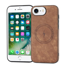 Load image into Gallery viewer, Side PU Hybrid TPU Magsafe Phone Case, For iPhone SE 2022 / 2020 / 8 / 7, For iPhone 13 Pro Max, For iPhone 13 Pro, For iPhone 13, For iPhone 12, For iPhone 12 Pro Max, For iPhone 12 Pro, For iPhone 11 Pro Max