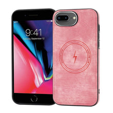 Load image into Gallery viewer, Side PU Hybrid TPU Magsafe Phone Case, For iPhone 11, For iPhone 11 Pro, For iPhone XR, For iPhone XS Max, For iPhone XS /X, For iPhone 8 Plus / 7 Plus
